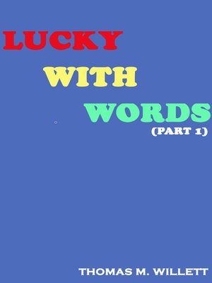 cover image of Lucky With Words